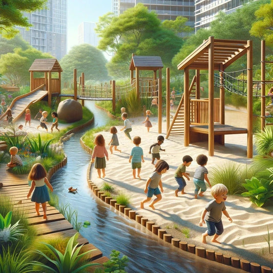 Embracing Nature in Playground Design: A Guide to Greener Play Spaces - Playtopia, Inc.