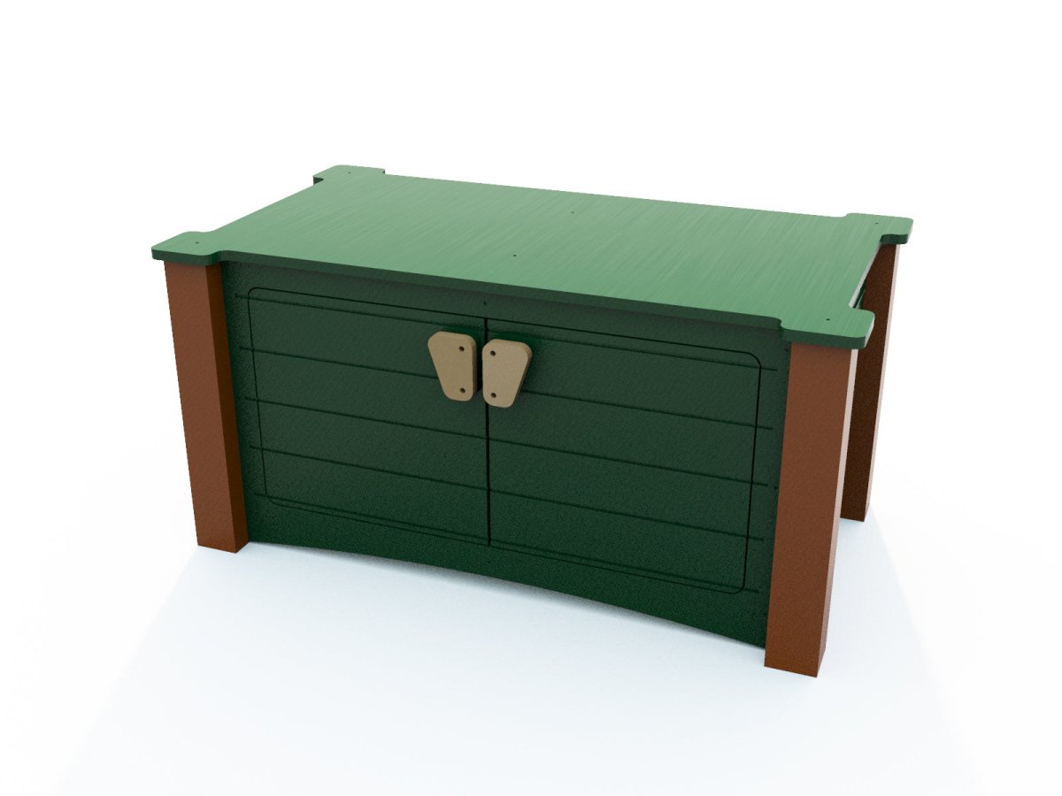 2' x 4' Storage Cabinet - Playground & Classroom Storage - Playtopia, Inc.