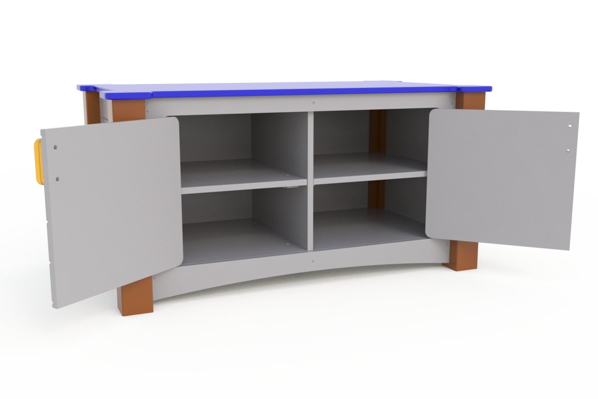 2' x 4' Storage Cabinet - Playground & Classroom Storage - Playtopia, Inc.