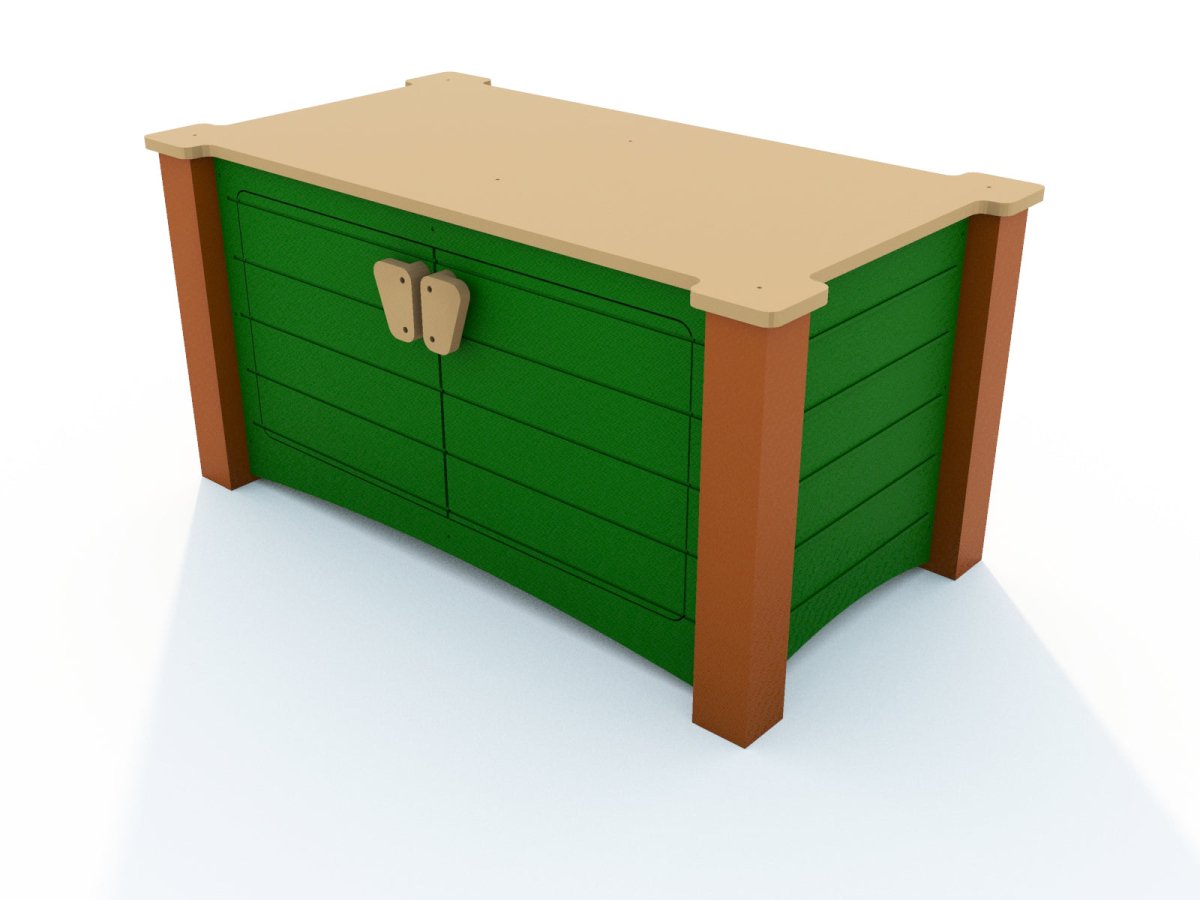 2' x 4' Storage Cabinet - Playground & Classroom Storage - Playtopia, Inc.