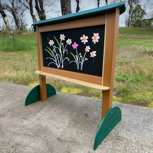 4' Magnetic Chalkboard - Paint Stations & Easels - Playtopia, Inc.