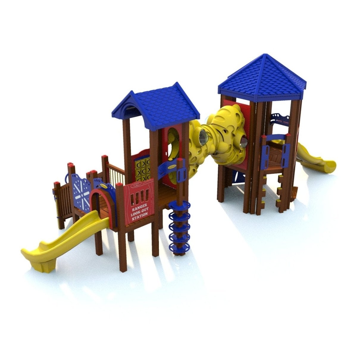 Arcadian Playset - School-Age Playgrounds - Playtopia, Inc.