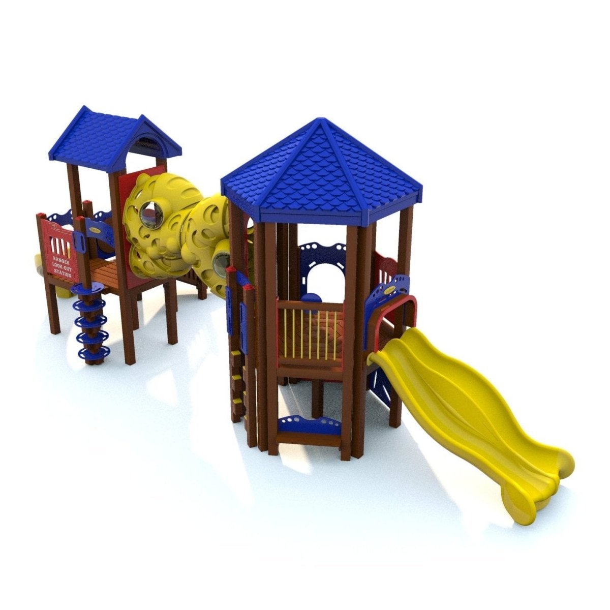 Arcadian Playset - School-Age Playgrounds - Playtopia, Inc.