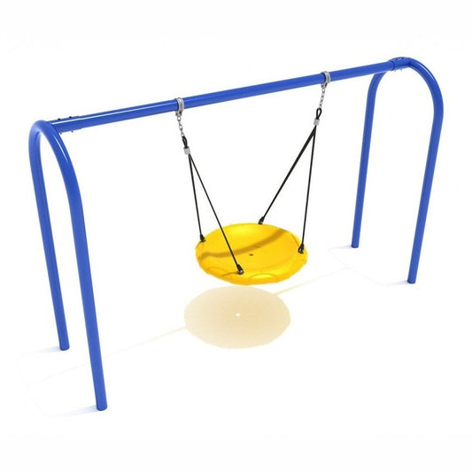 Arch Post Solar Saucer Swing Set - Playtopia, Inc.