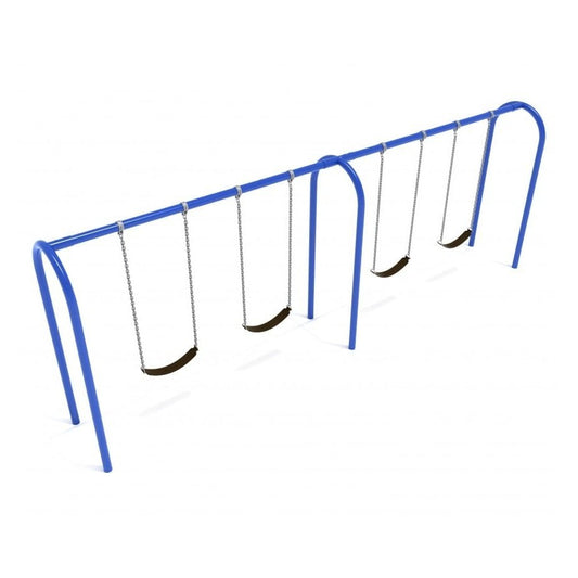 Arch Post Swing Set - 2 Bay - Swing Sets - Playtopia, Inc.