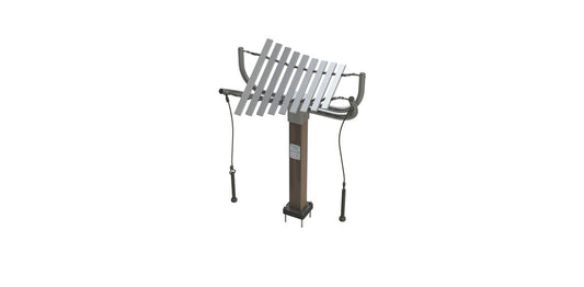 Aria Metallophone - Outdoor Musical Instruments - Playtopia, Inc.