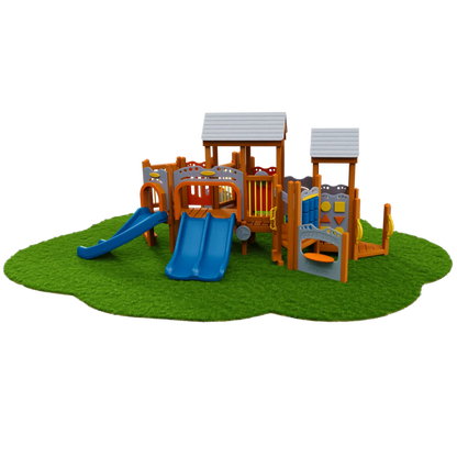 Birchwood Playset - Toddler Playgrounds - Playtopia, Inc.