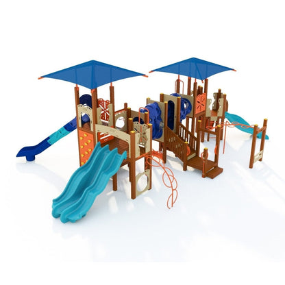 Blissland Playset - School-Age Playgrounds - Playtopia, Inc.