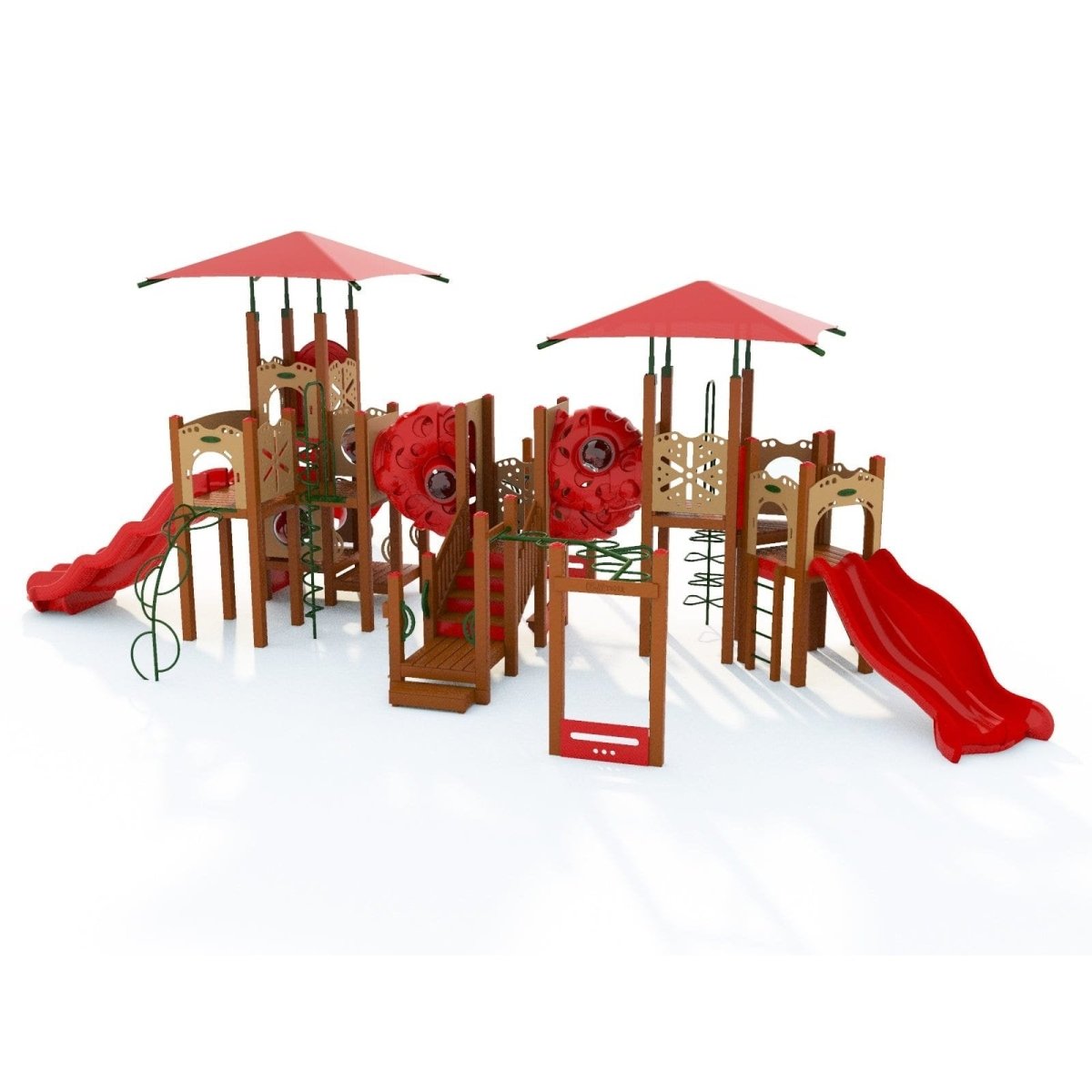 Blissland Playset - School-Age Playgrounds - Playtopia, Inc.