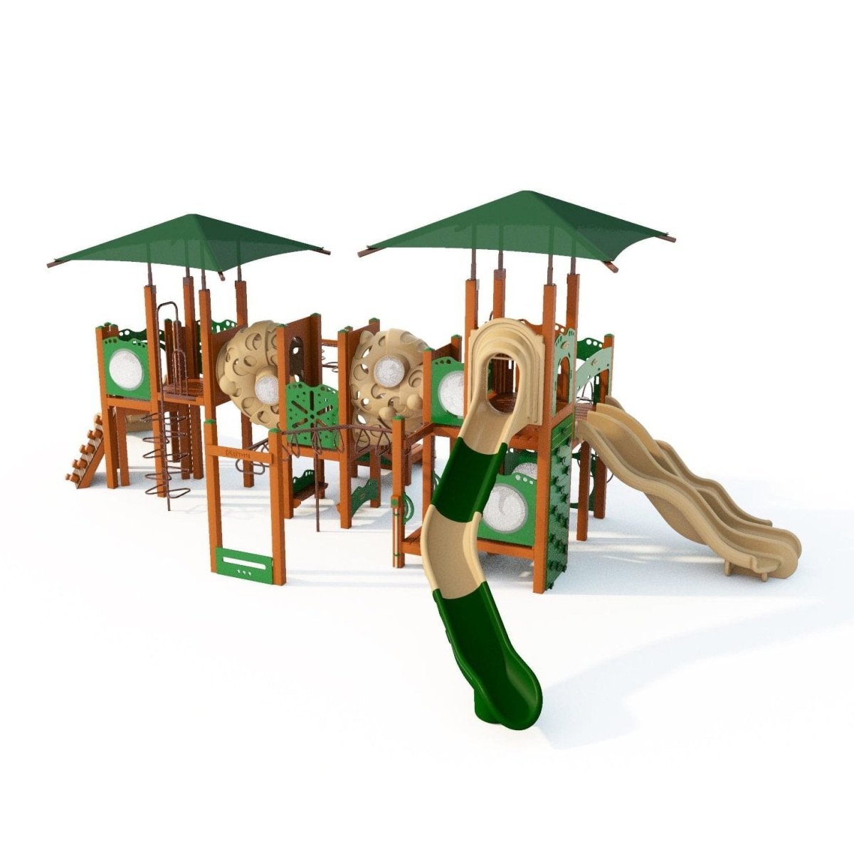 Blissland Playset - School-Age Playgrounds - Playtopia, Inc.
