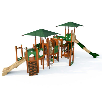 Blissland Playset - School-Age Playgrounds - Playtopia, Inc.