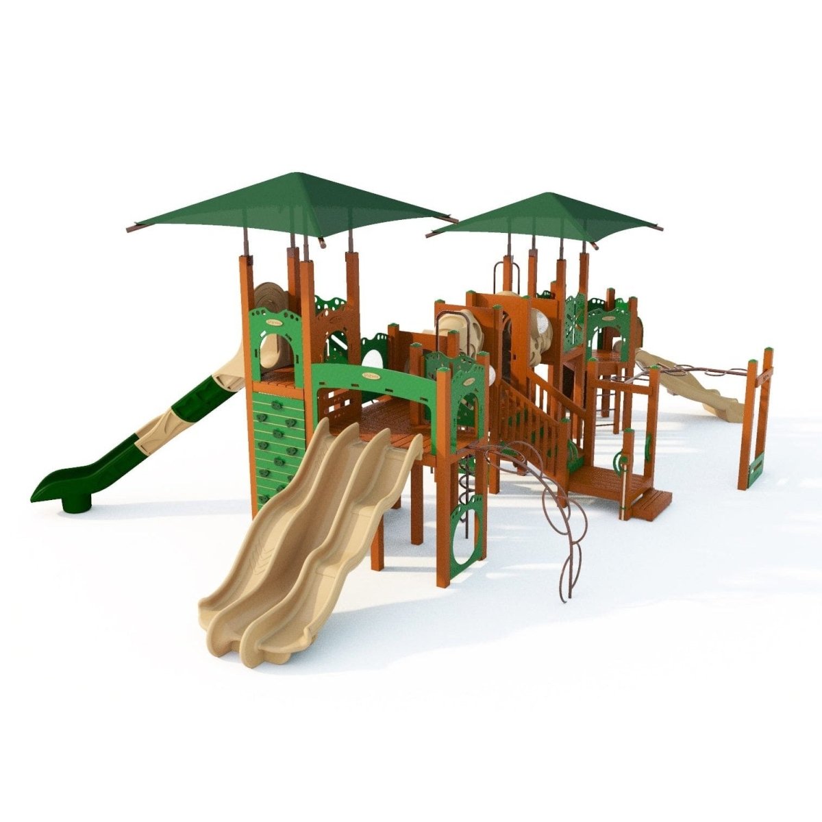Blissland Playset - School-Age Playgrounds - Playtopia, Inc.