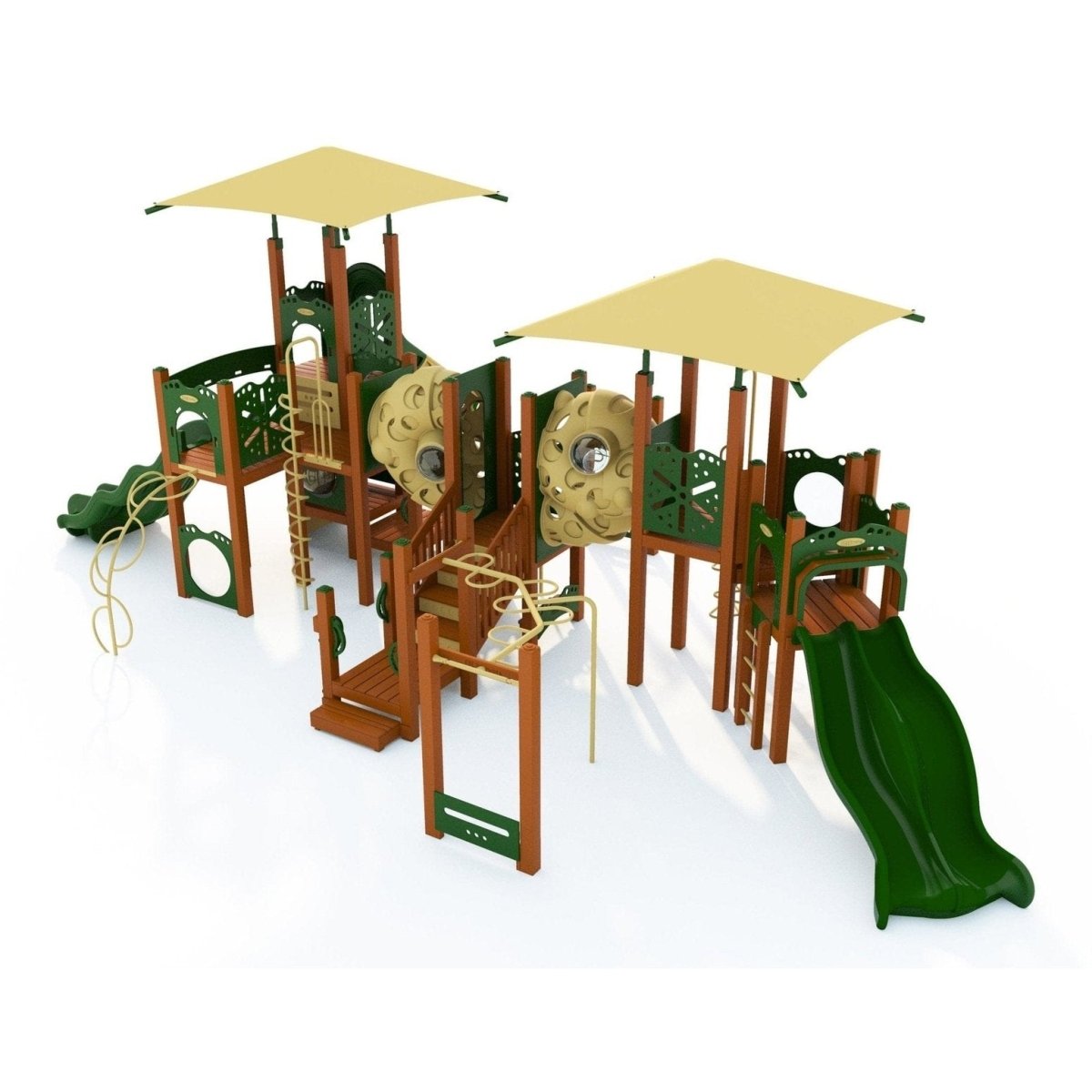 Blissland Playset - School-Age Playgrounds - Playtopia, Inc.