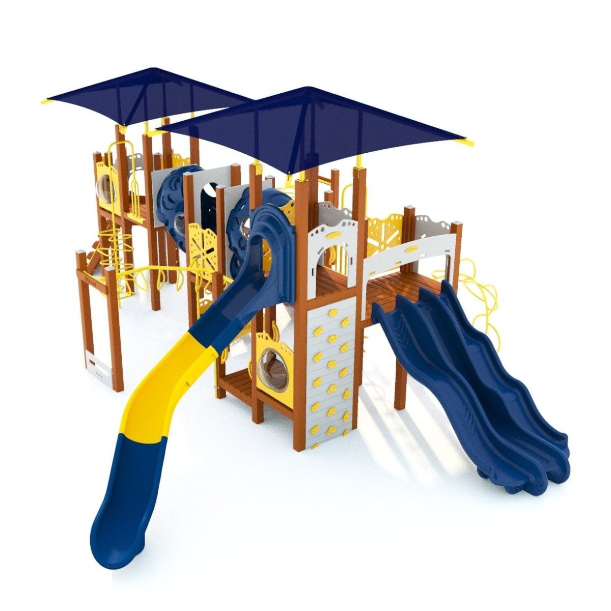 Blissland Playset - School-Age Playgrounds - Playtopia, Inc.