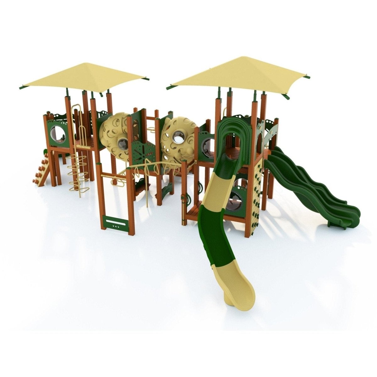 Blissland Playset - School-Age Playgrounds - Playtopia, Inc.