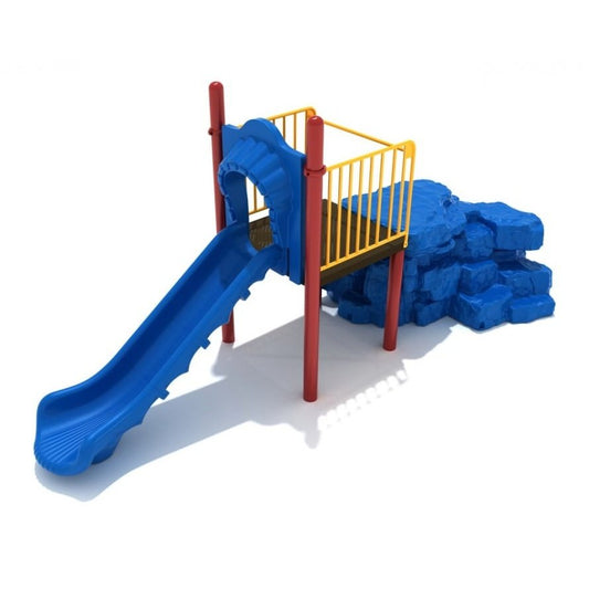 Boulder Climber with Slide - Outdoor Climbing Structure - Playtopia, Inc.