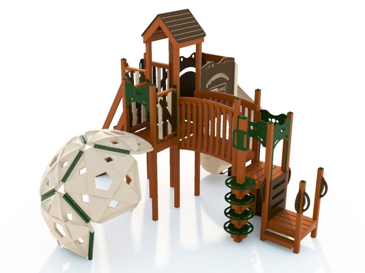 Braveheart Playset - School-Age Playgrounds - Playtopia, Inc.