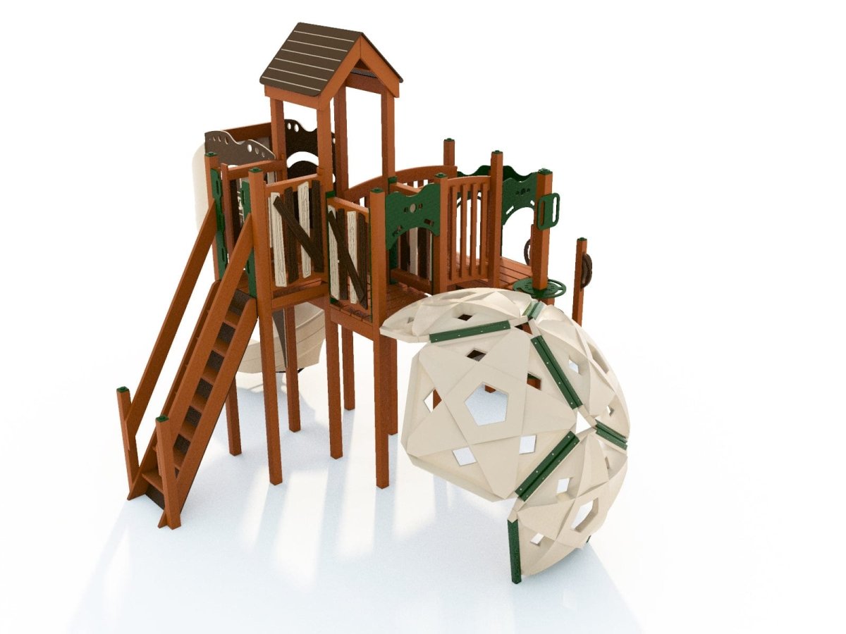 Braveheart Playset - School-Age Playgrounds - Playtopia, Inc.