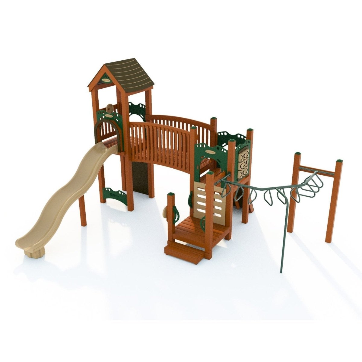 Brooks Playset - School-Age Playgrounds - Playtopia, Inc.