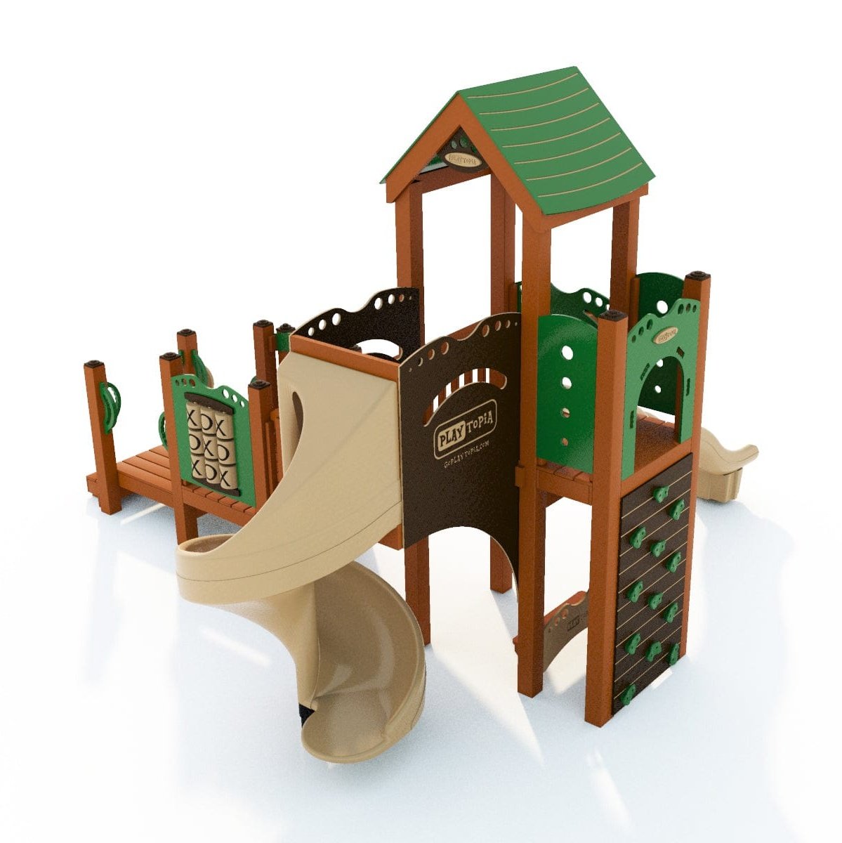 Brookshire Playset - School-Age Playgrounds - Playtopia, Inc.