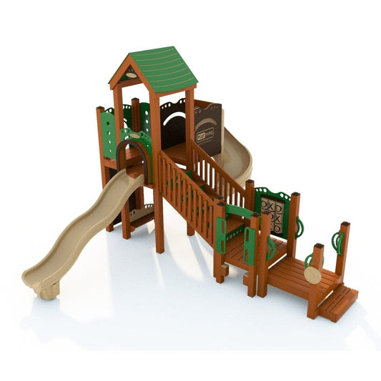 Brookshire Playset - School-Age Playgrounds - Playtopia, Inc.