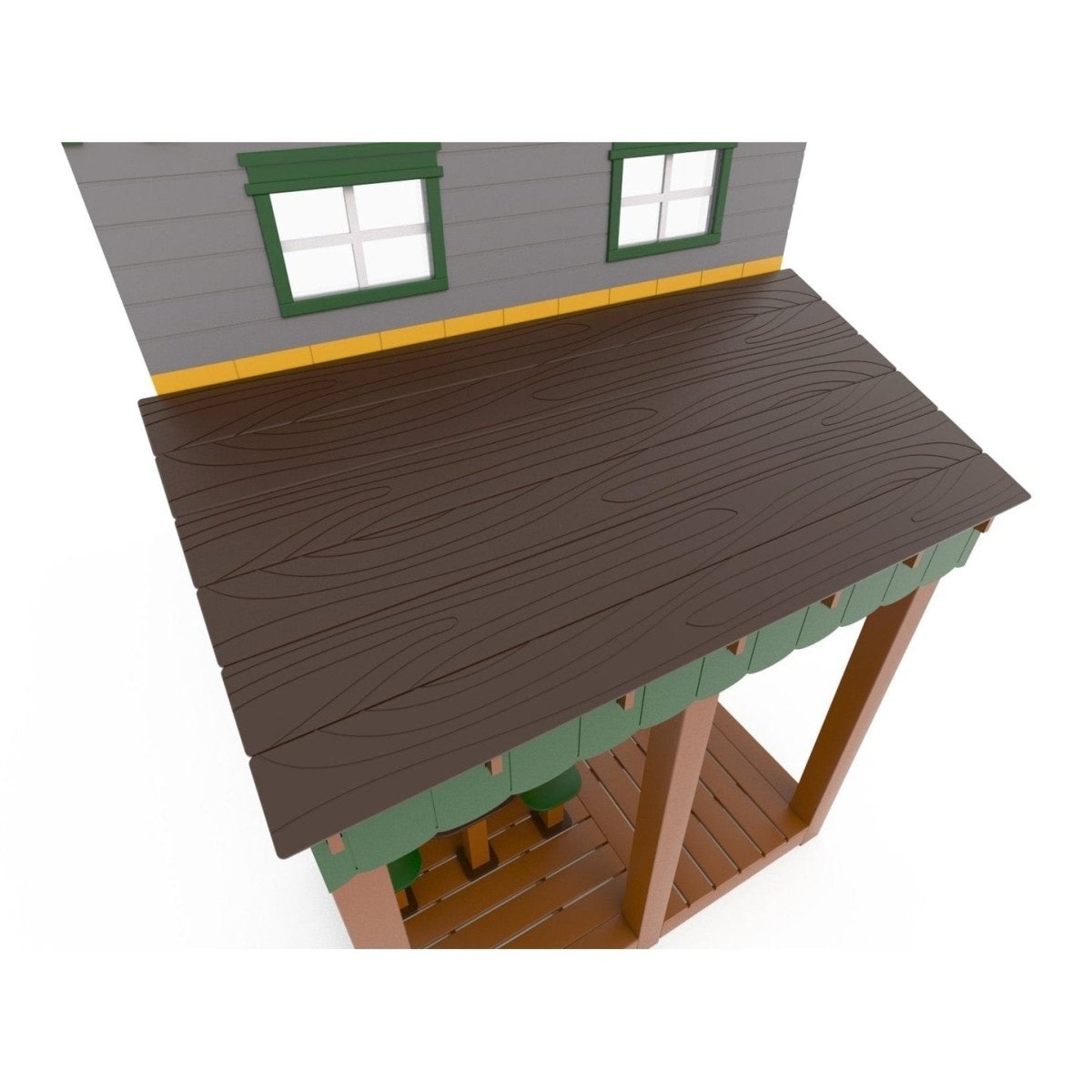 Cafe Facade - Outdoor Playhouse - Playtopia, Inc.