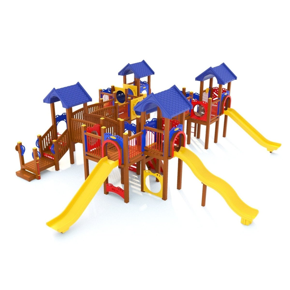 Canopy Climb Playset - School-Age Playgrounds - Playtopia, Inc.
