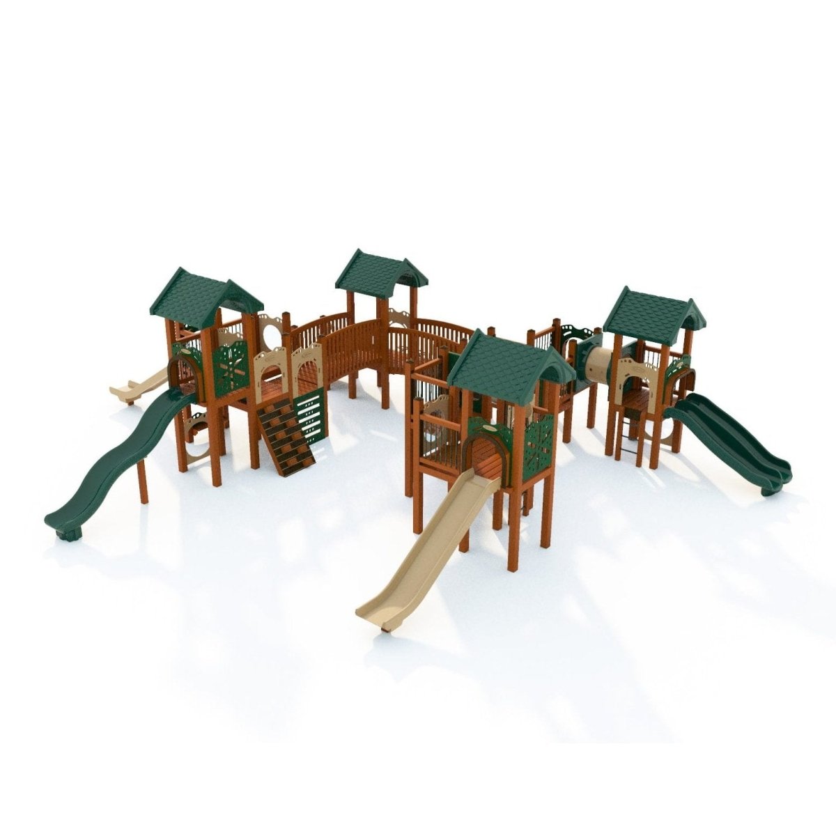 Canopy Climb Playset - School-Age Playgrounds - Playtopia, Inc.