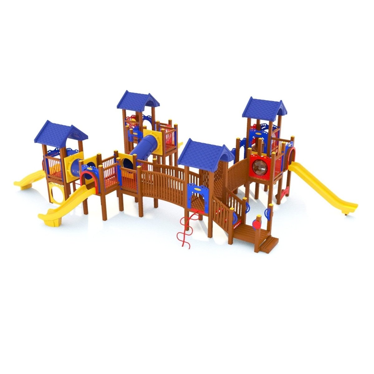 Canopy Climb Playset - School-Age Playgrounds - Playtopia, Inc.
