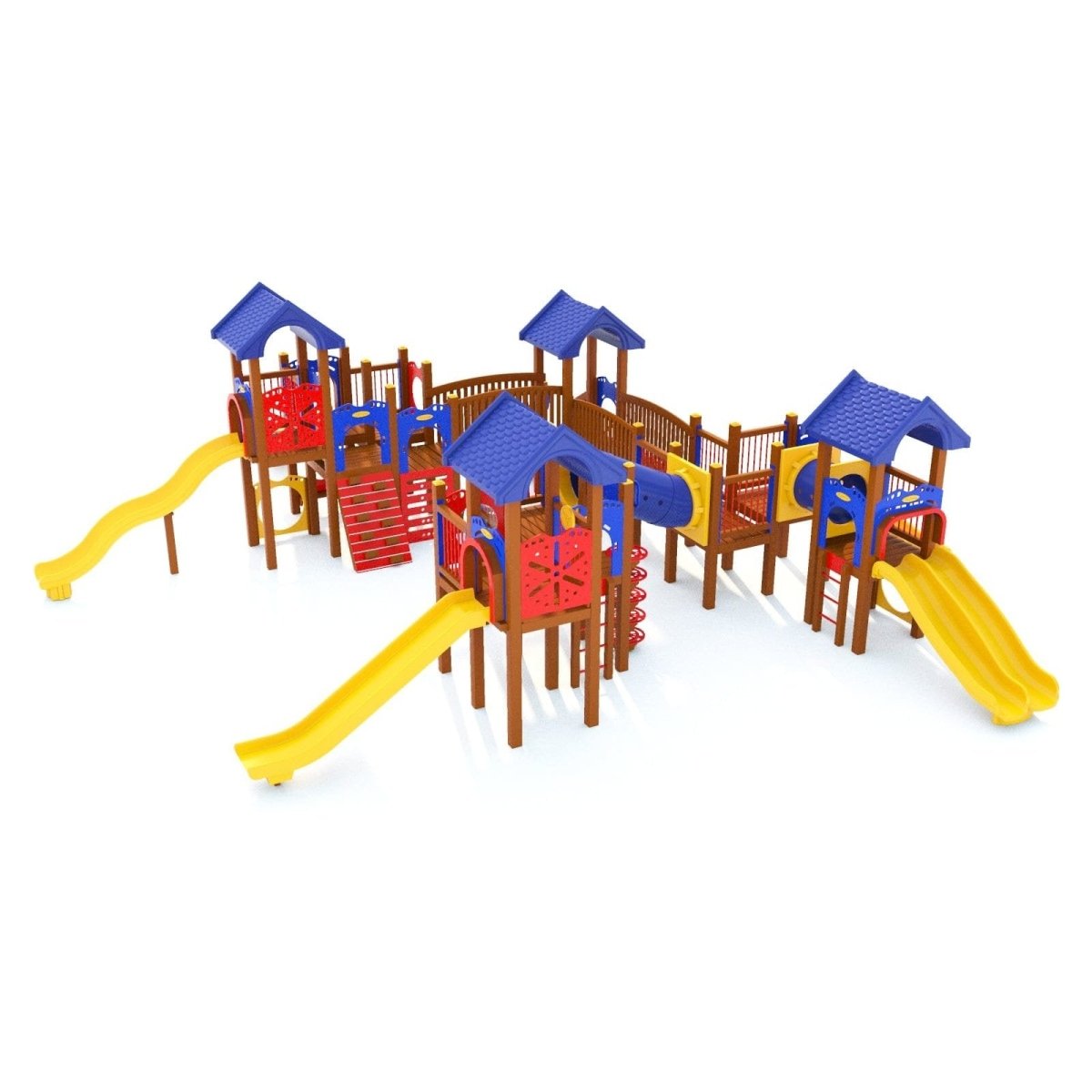 Canopy Climb Playset - School-Age Playgrounds - Playtopia, Inc.