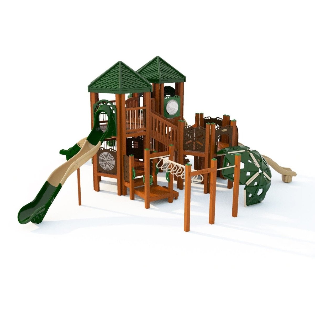Charlotte Playset - School-Age Playgrounds - Playtopia, Inc.