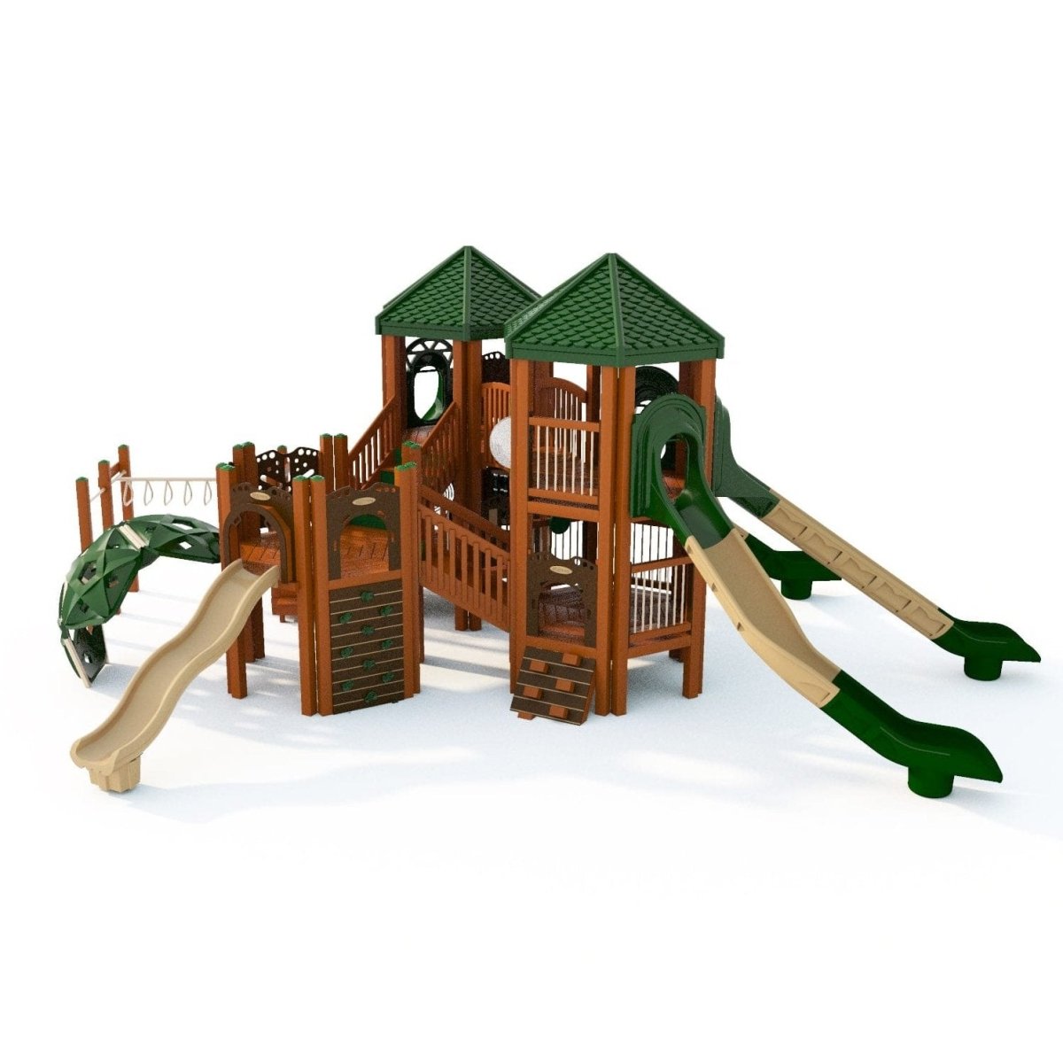 Charlotte Playset - School-Age Playgrounds - Playtopia, Inc.