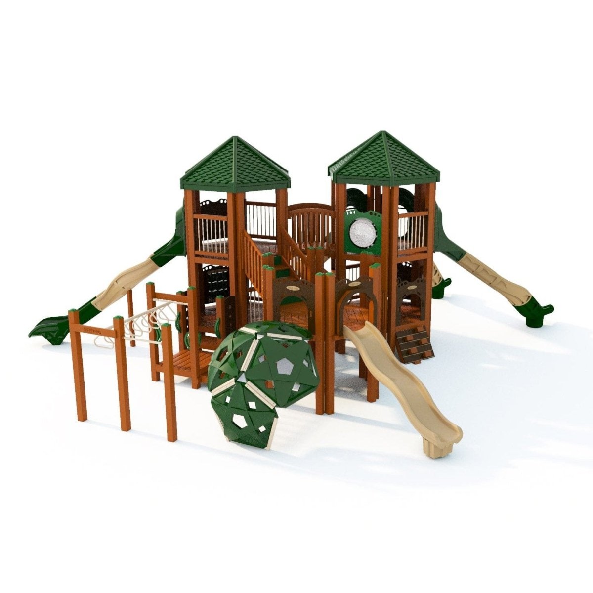 Charlotte Playset - School-Age Playgrounds - Playtopia, Inc.