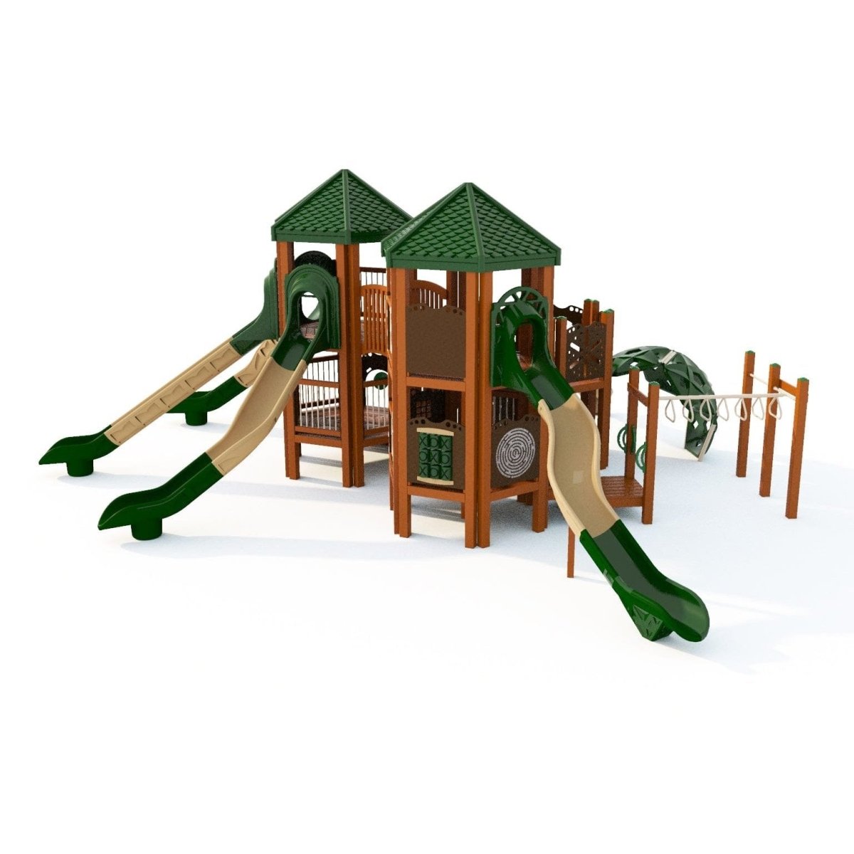 Charlotte Playset - School-Age Playgrounds - Playtopia, Inc.