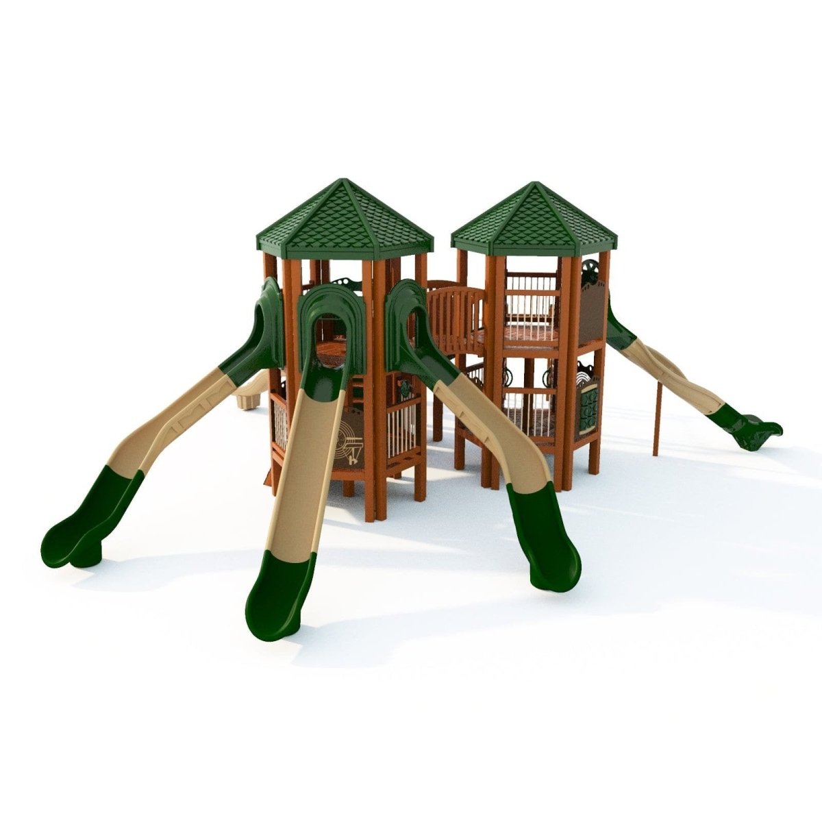 Charlotte Playset - School-Age Playgrounds - Playtopia, Inc.