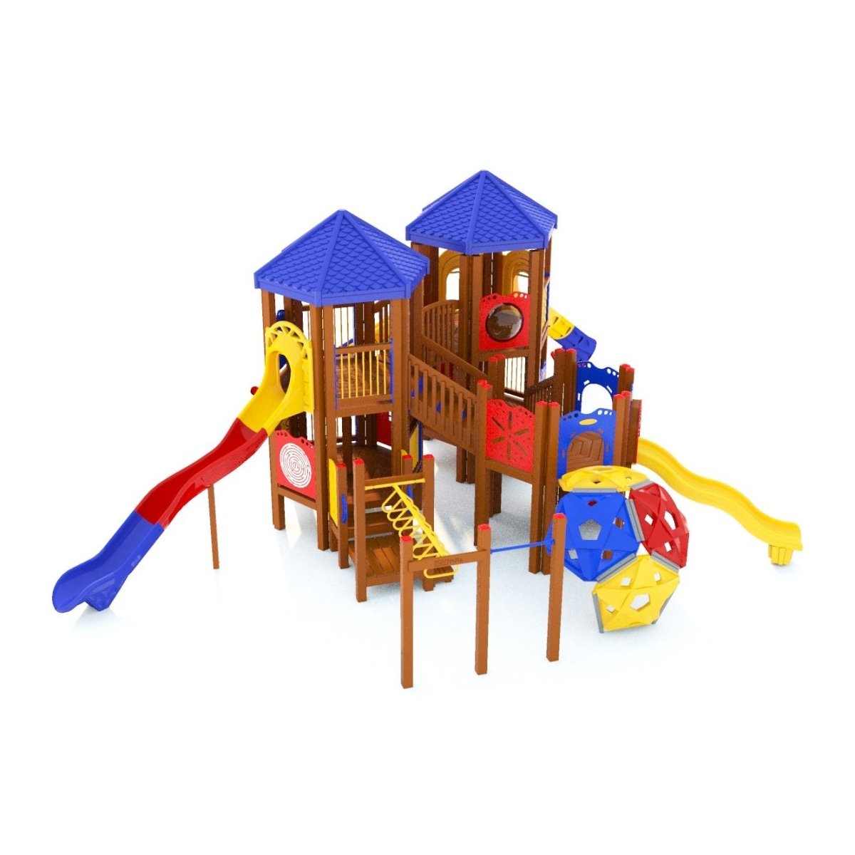 Charlotte Playset - School-Age Playgrounds - Playtopia, Inc.