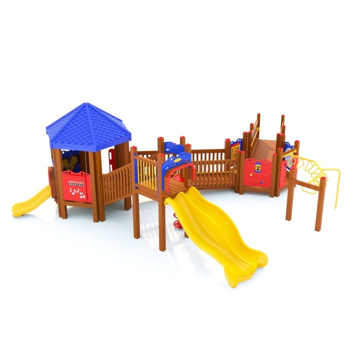 Cloud Nine Playset - Preschool Playgrounds - Playtopia, Inc.