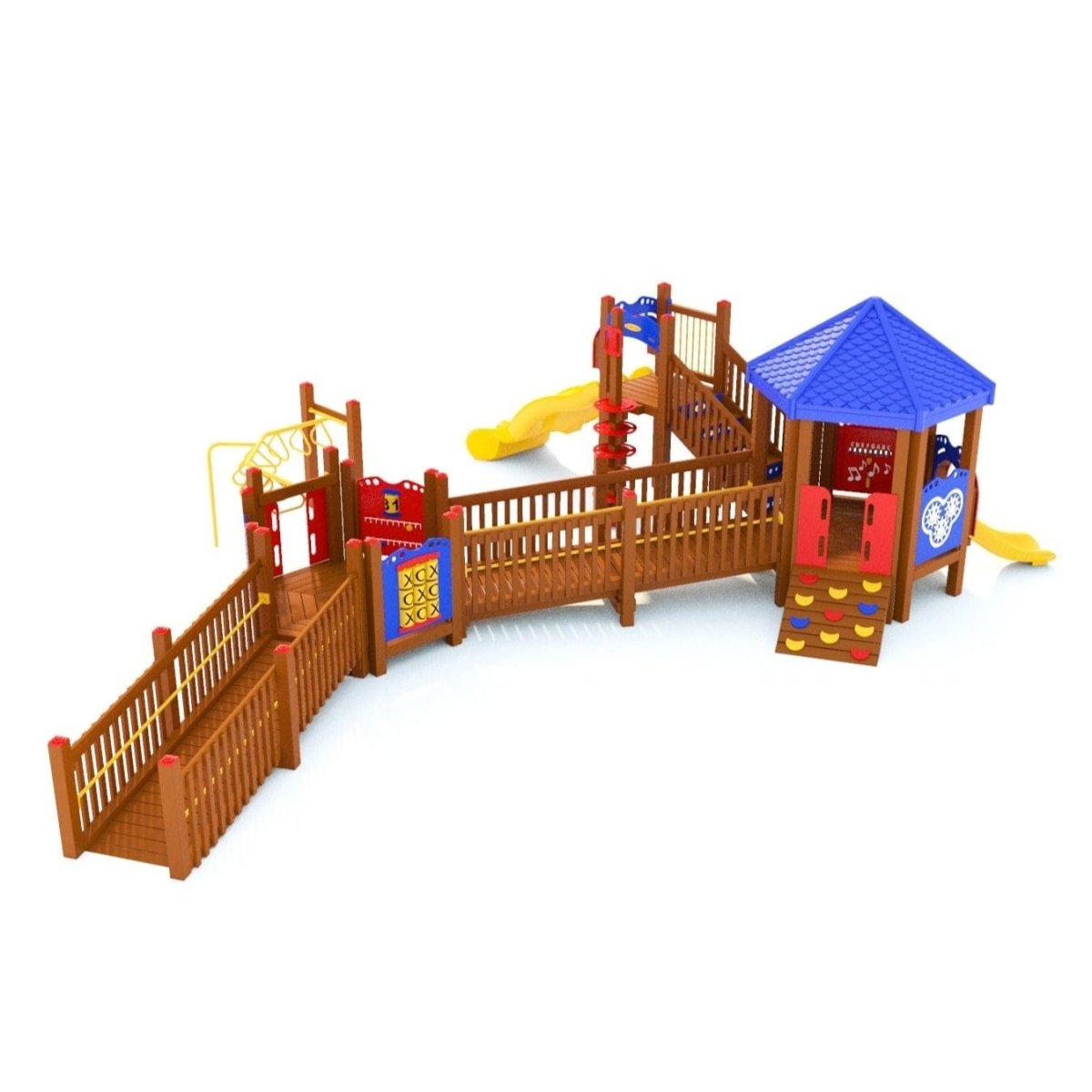 Cloud Nine Playset - Preschool Playgrounds - Playtopia, Inc.