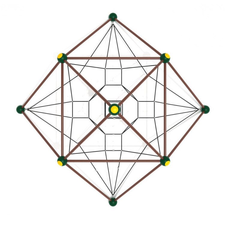 Cosmic Crest Net Climber - Climbing Net - Playtopia, Inc.