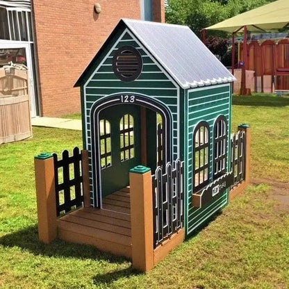 CozyTown Granny's House - Outdoor Playhouse - Playtopia, Inc.