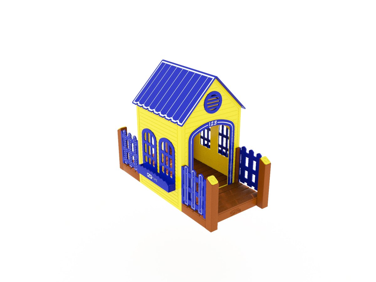 CozyTown Granny's House - Outdoor Playhouse - Playtopia, Inc.