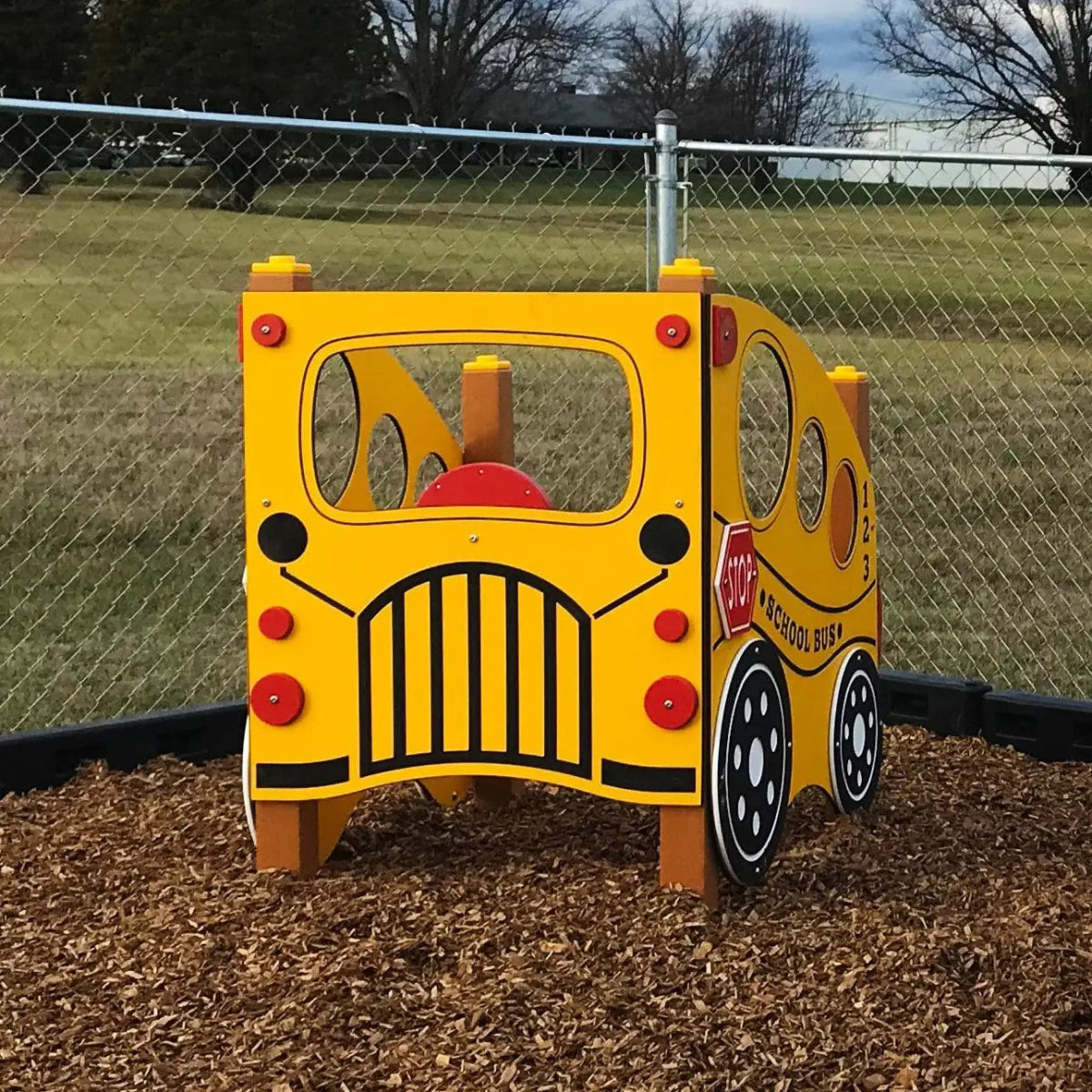 CozyTown School Bus - Cars For Toddlers - Playtopia, Inc.