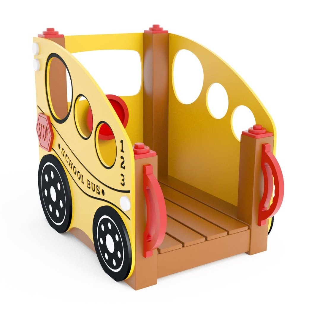 CozyTown School Bus - Cars For Toddlers - Playtopia, Inc.