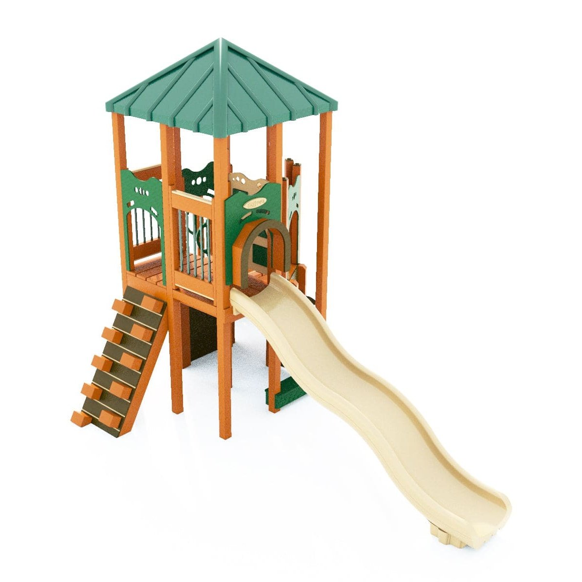 Crestwood Playset - Preschool Playgrounds - Playtopia, Inc.