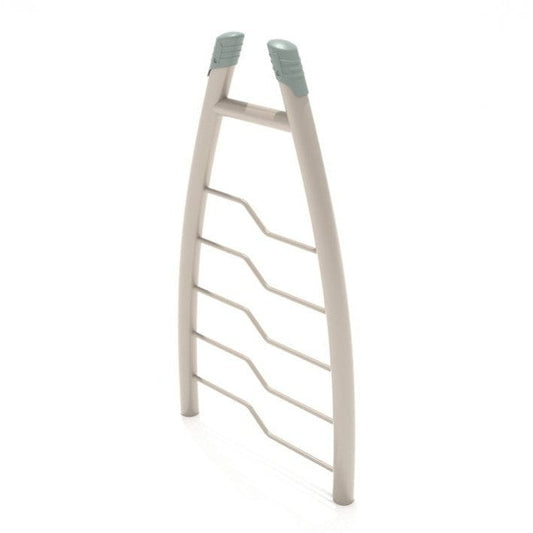 Curved Post Bent Rung Vertical Ladder - Outdoor Climbing Structure - Playtopia, Inc.