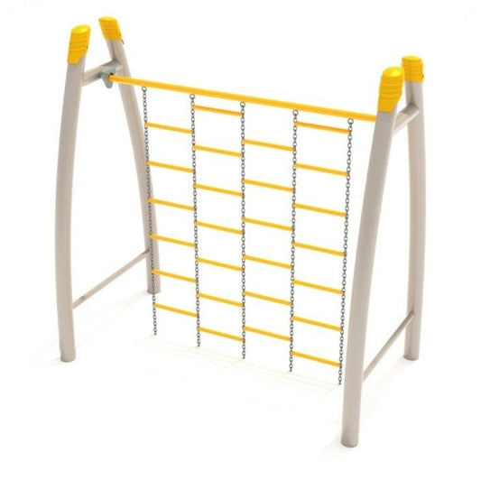 Curved Post Chain Climbing Wall - Outdoor Climbing Structure - Playtopia, Inc.