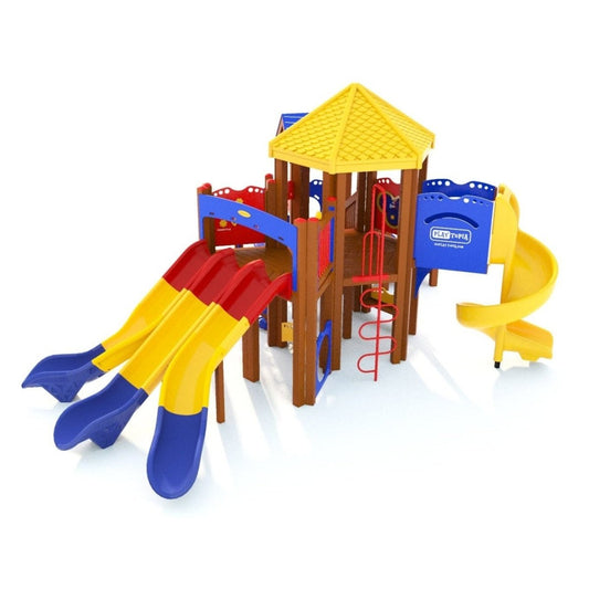 Cyclone Spin Playset - School-Age Playgrounds - Playtopia, Inc.