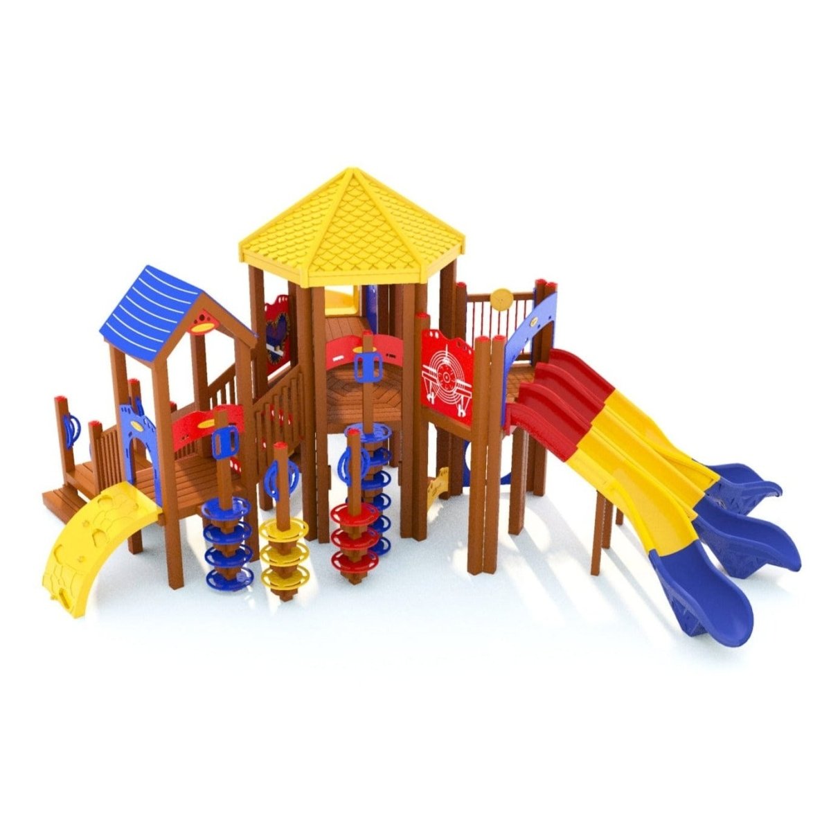 Cyclone Spin Playset - School-Age Playgrounds - Playtopia, Inc.