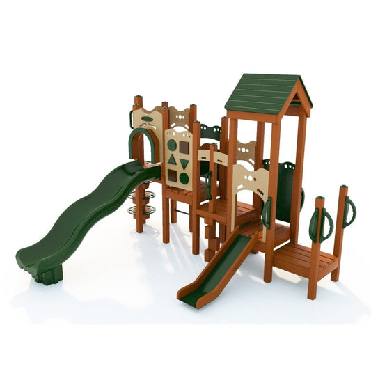 Dalebrook Playset - Preschool Playgrounds - Playtopia, Inc.