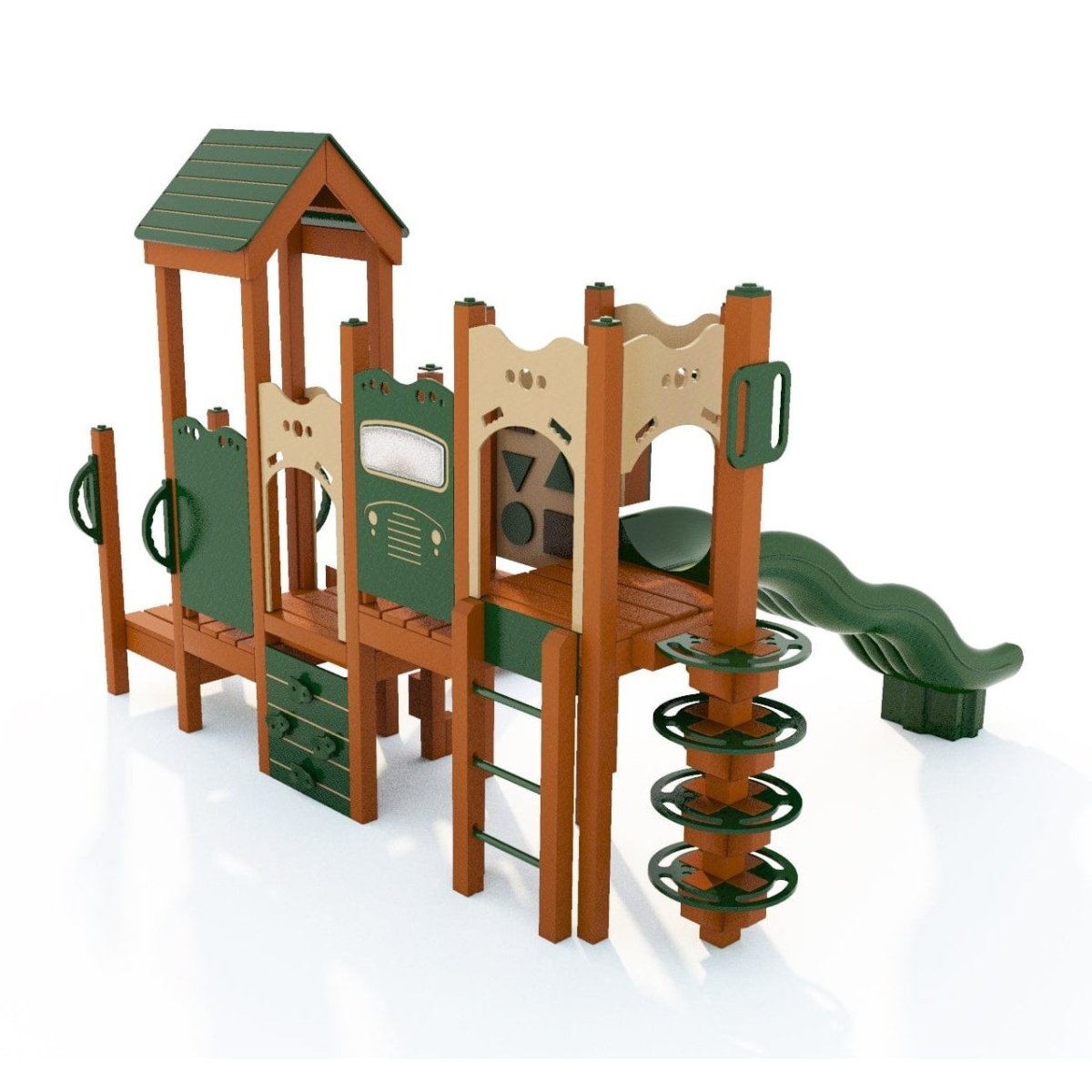 Dalebrook Playset - Preschool Playgrounds - Playtopia, Inc.